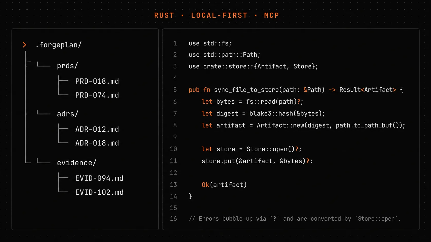 Forgeplan: agent harness для AI-кодинг агентов (Rust + LanceDB)
